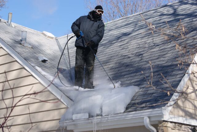 Contact A Professional Snow And Ice Removal Company To Take Care Of Ice Dam Build-Up